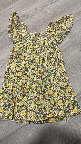 Vestido niña estampado floral