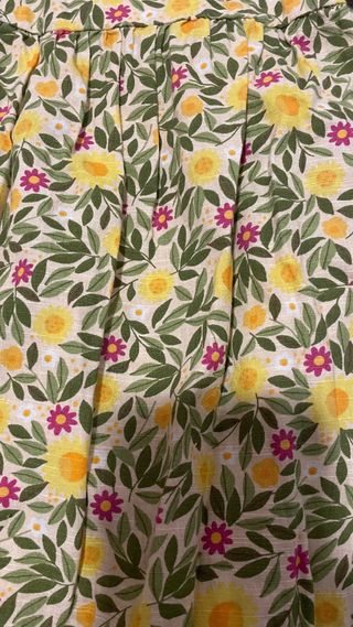 Vestido niña estampado floral