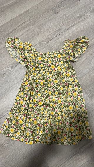 Vestido niña estampado floral