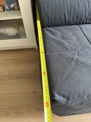 Sofá Cama Ikea Azul Marino