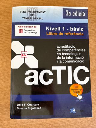 Certificacions ACTIC: Nivell 1 - bàsic (Catalan...