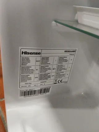 Minibar Hisense Blanco