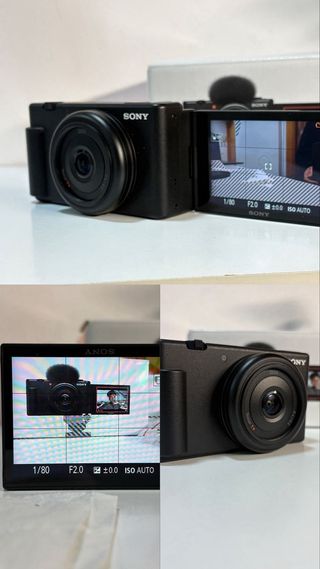 Sony ZV-1F Cámara Compacta Negra