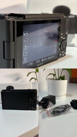 Sony ZV-1F Cámara Compacta Negra