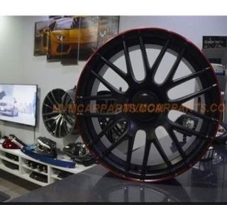 Juego de 4 Llantas 20 GTS Red Candy Lip MB46