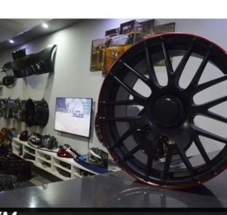 Juego de 4 Llantas 20 GTS Red Candy Lip MB46