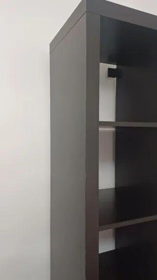 Estantería Ikea Negra/Marrón