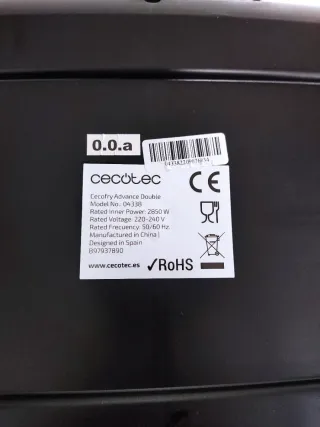 Cecofry Advance Double Freidora Aire