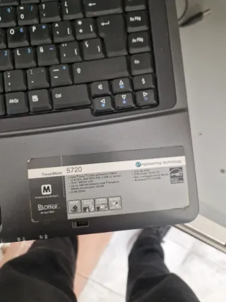 Portátil Acer Negro/Gris