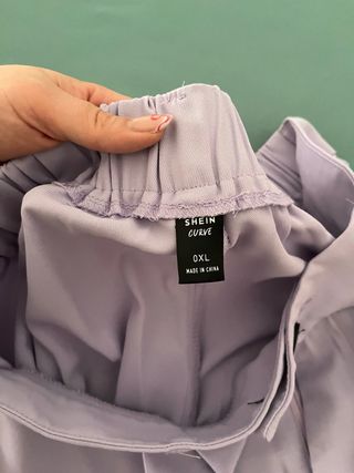 Pantalón vestir lila