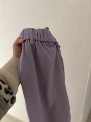 Pantalón vestir lila