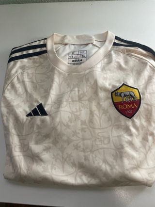 Camiseta Adidas Roma Beige Talla M