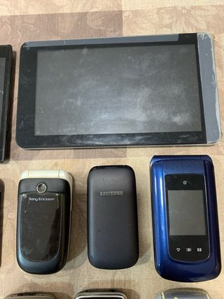 Lote 12 Móviles Antiguos Nokia Samsung Sony Ericss