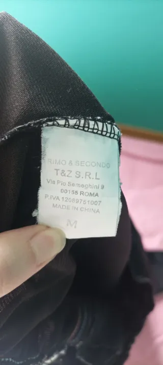 Pantalón deportivo hombre negro con rayas