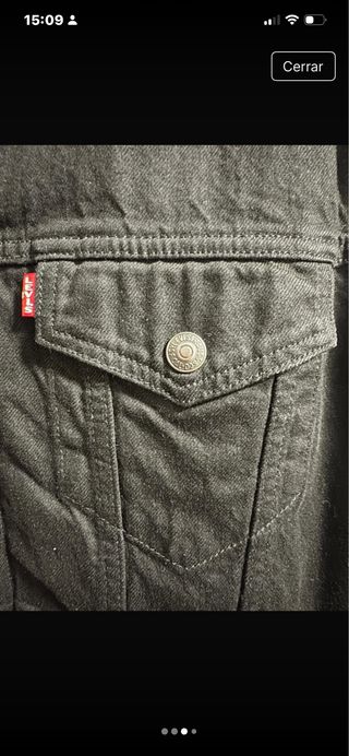 Chaqueta Levi's Negra con Borrego