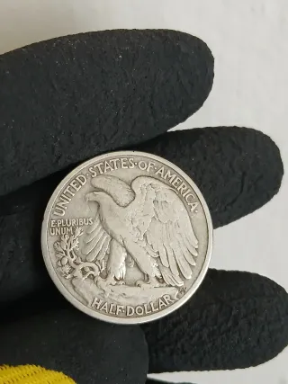 Medio dollar de plata fecha clave 1938