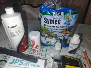 Acuario 60L con mueble y asesorios