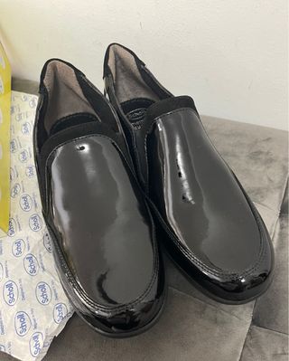 Scholl Scarpe Donna Pelle Vernice N.40