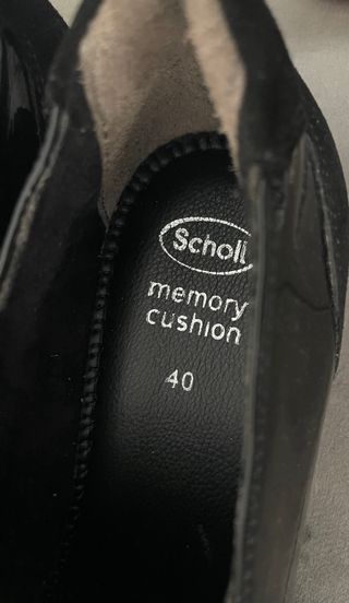 Scholl Scarpe Donna Pelle Vernice N.40