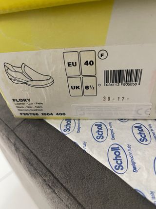 Scholl Scarpe Donna Pelle Vernice N.40