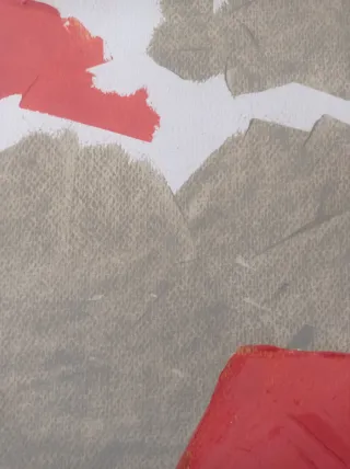 Dibujo abstracto del artista Antonio Mesa.