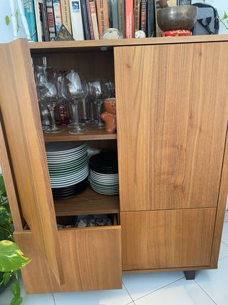 Mueble TV y aparador madera