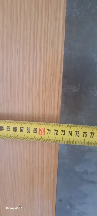 Puertas de madera color roble