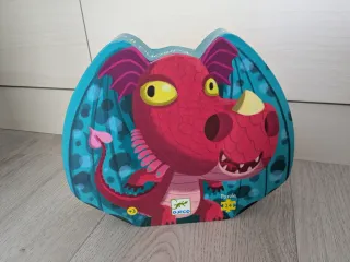 Puzzle Djeco Edmon el dragón 24 piezas