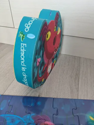 Puzzle Djeco Edmon el dragón 24 piezas