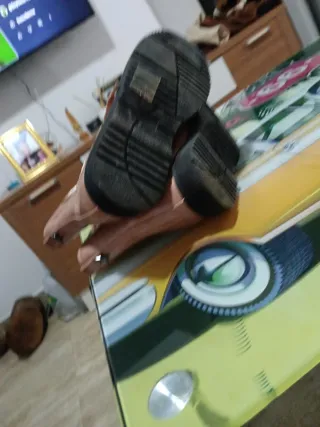 Botas rosa oscuro niña talla 36