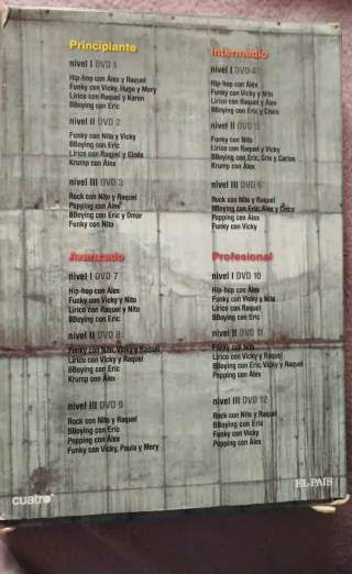 APRENDE A BAILAR DVDS