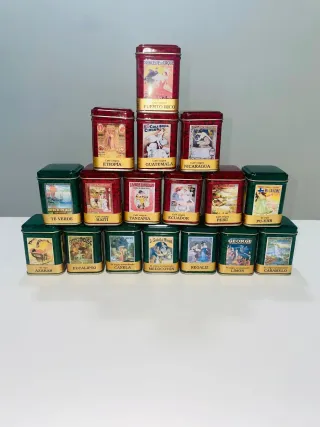 Pack 17 Botes Metálicos Decorativos