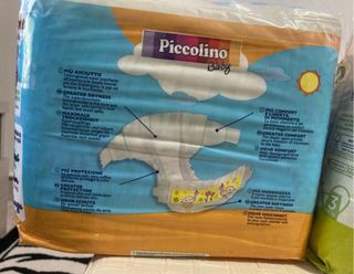 Pannolini Piccolino e Conad Baby Midi 2 confezioni