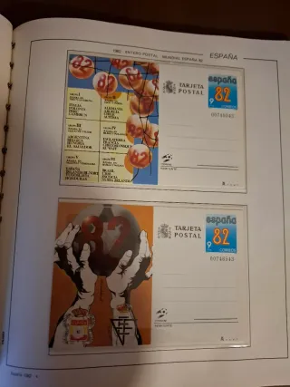 Álbum de Sellos nuevos España 1979-83