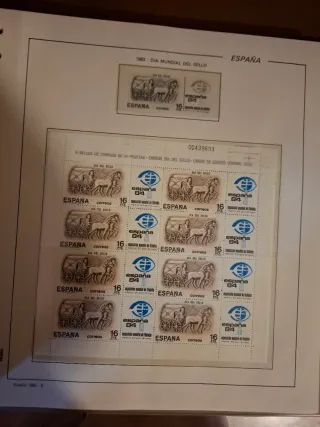 Álbum de Sellos nuevos España 1979-83