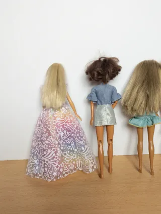 Lote 5 Muñecas Barbie