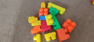 Bloques de construcción de plástico