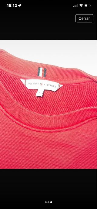Sudadera Tommy Hilfiger Roja