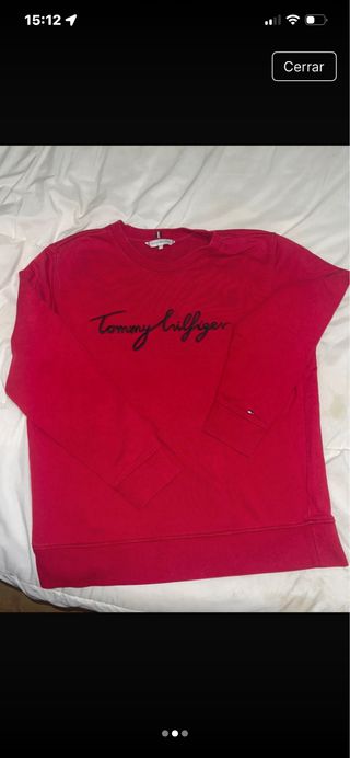 Sudadera Tommy Hilfiger Roja