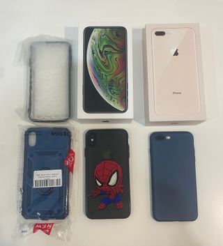 iPhone XS Max + iPhone 8 Plus