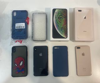 iPhone XS Max + iPhone 8 Plus