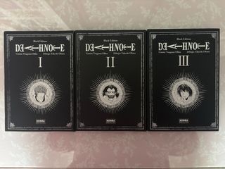Manga death note black edition 1-3