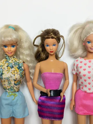 Lote 4 Muñecas Barbie