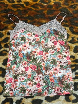 Camisón Tezenis Estampado Tropical talla S
