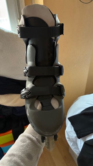 Lote protecciones oxelo, casco y patines tall 41