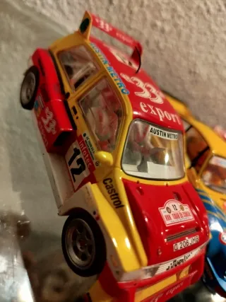 Austin Metro Rallye Slot Car 33 Castrol
