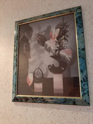 Cuadro Decorativo Azul comprado en joyeria