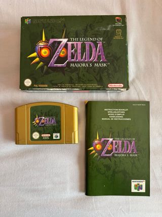 Zelda Majora's Mask N64 + Orig. Soundtrack Promo