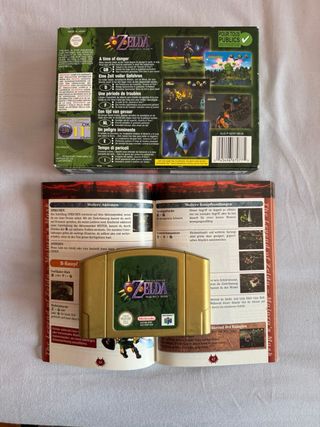 Zelda Majora's Mask N64 + Orig. Soundtrack Promo