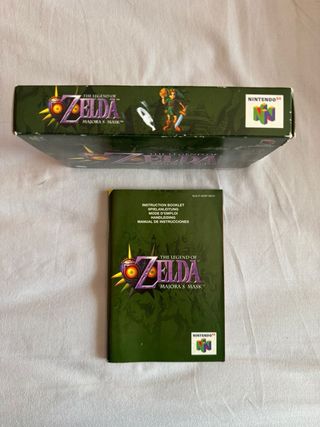 Zelda Majora's Mask N64 + Orig. Soundtrack Promo
